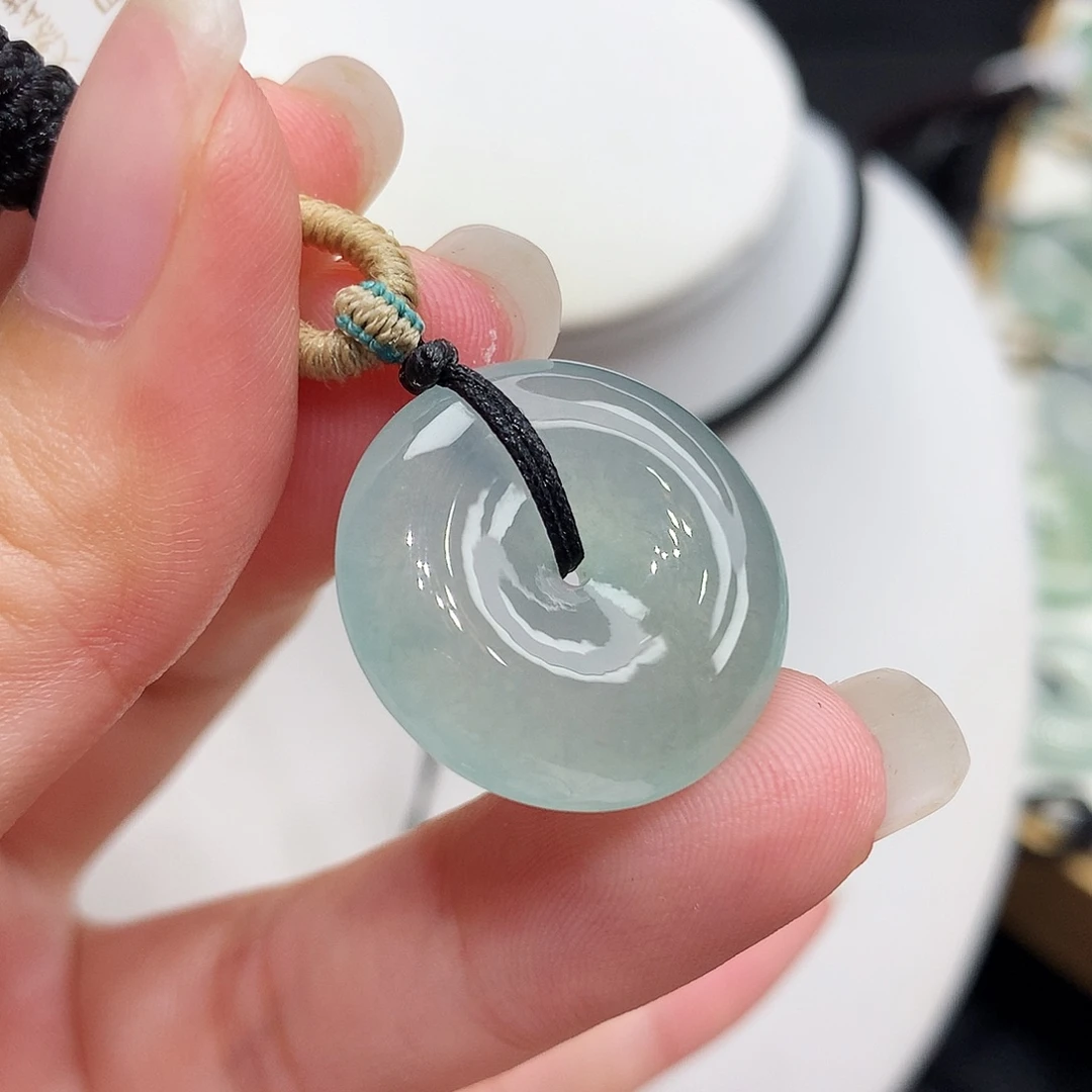 翡翠未镶嵌胸饰翡翠18，22.1/5.6