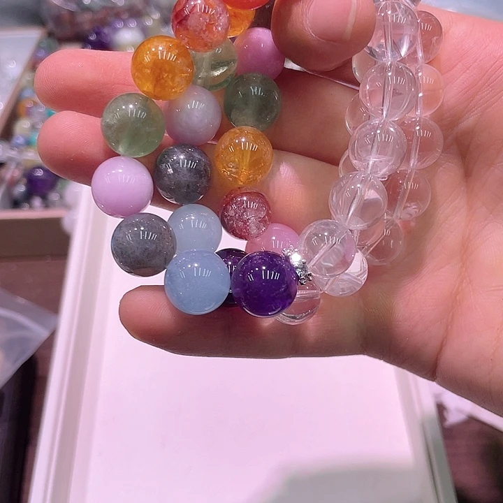 水晶手链未镶嵌074