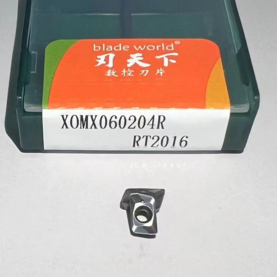 XOMX060204R 1204数控铣刀片七彩高硬钢件不锈钢