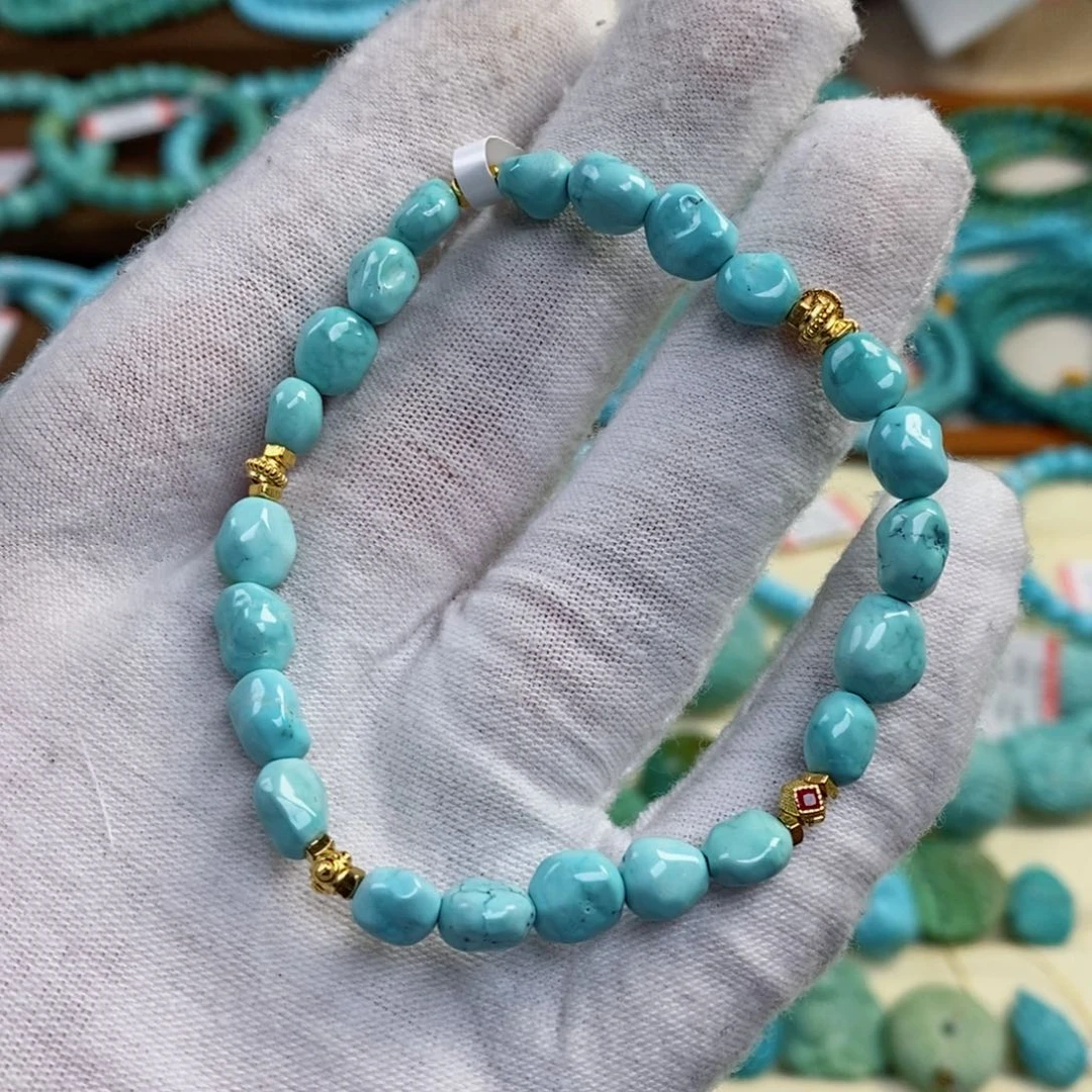 未镶嵌绿松石手串