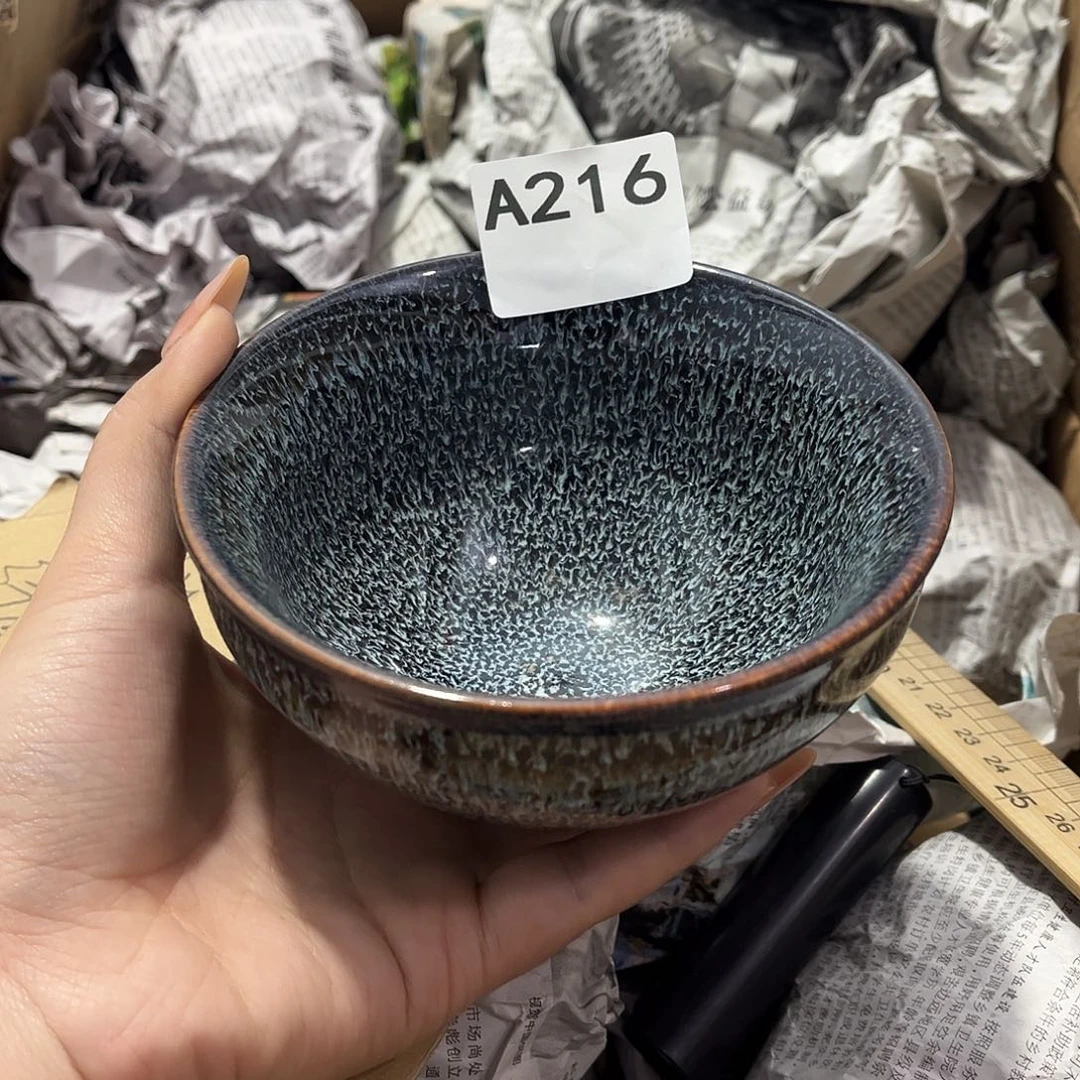 瓷片茶摆件工艺品摆件666