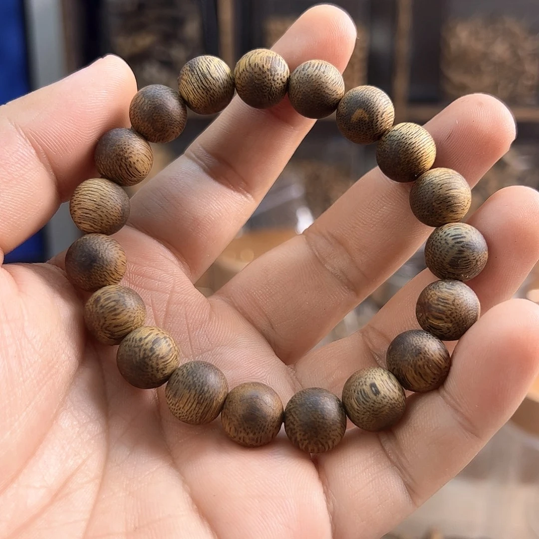 沉香手串老乌身11mm 12.3g