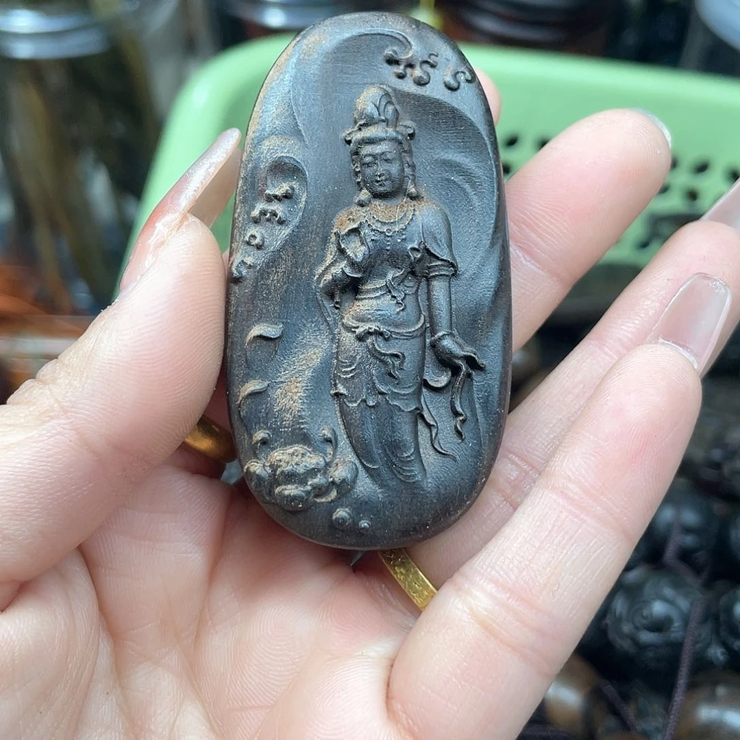 维腊木（绿檀）无事牌