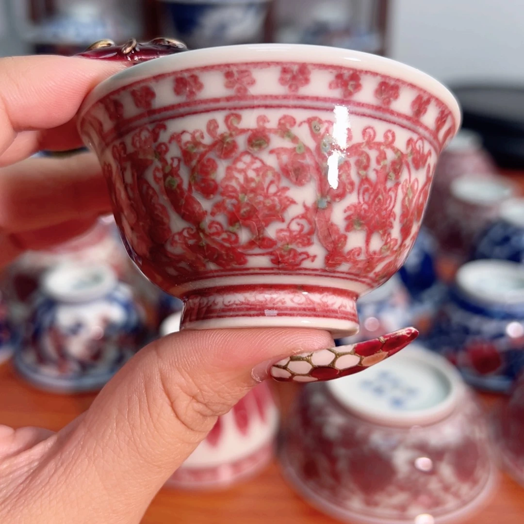 杯子景德镇毛仔柴窑主人杯