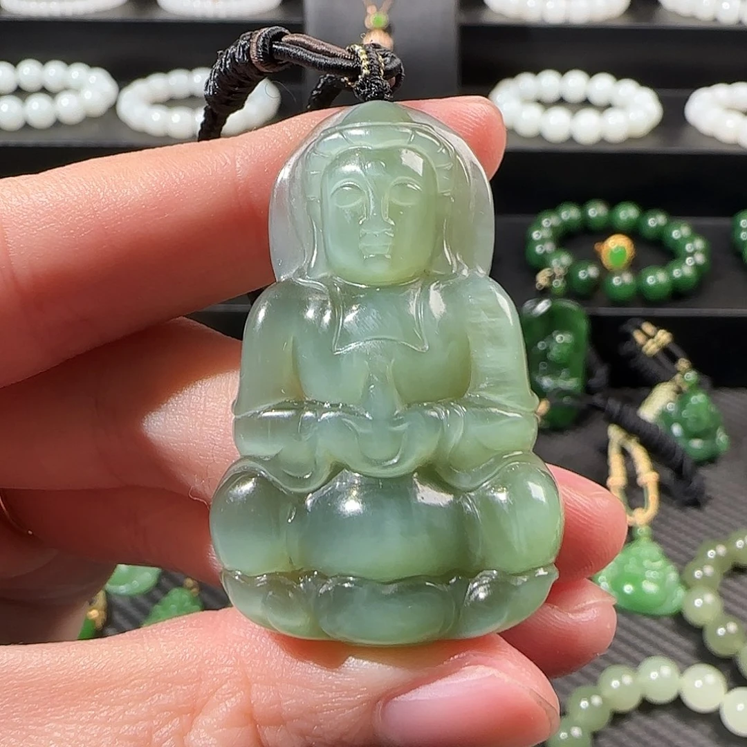 和田玉（碧玉）未镶嵌颈饰