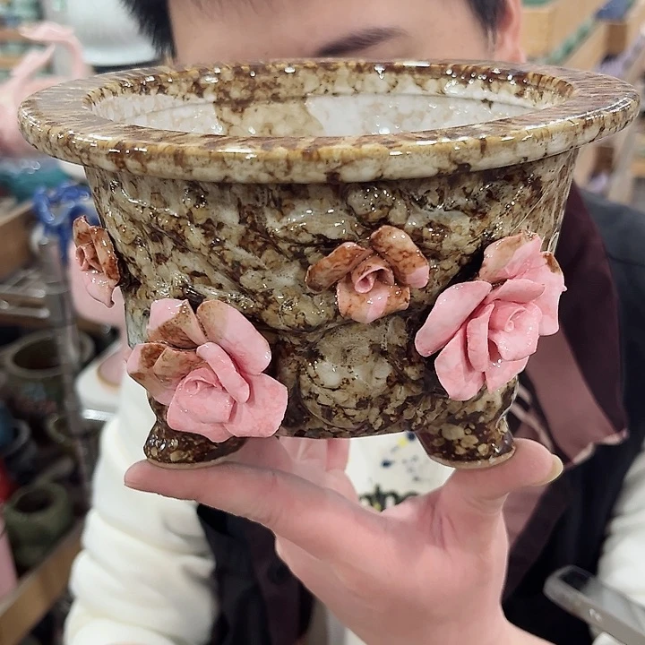 陶瓷陶瓷多肉植物花盆