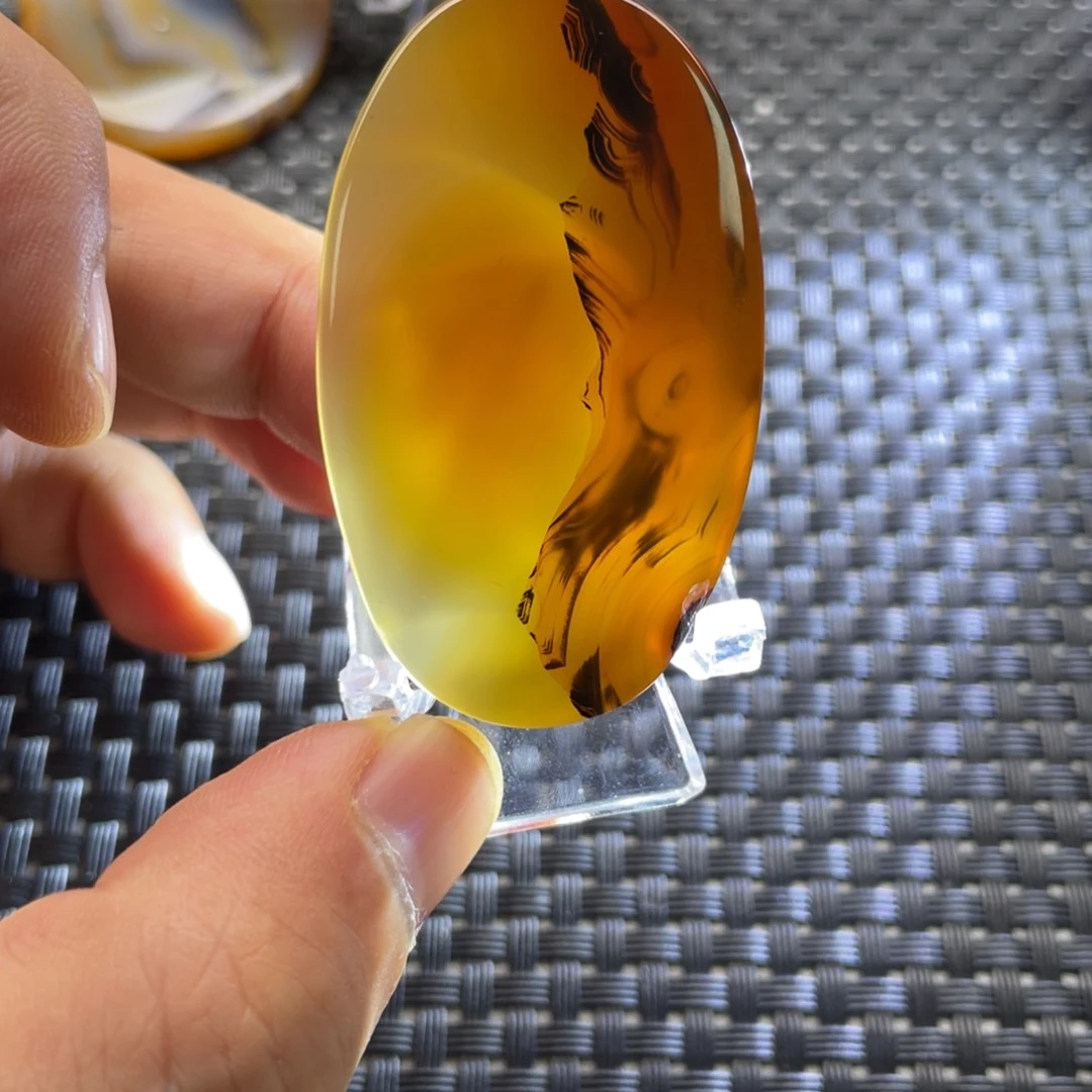 未镶嵌颈饰玛瑙/玉髓龍*虎