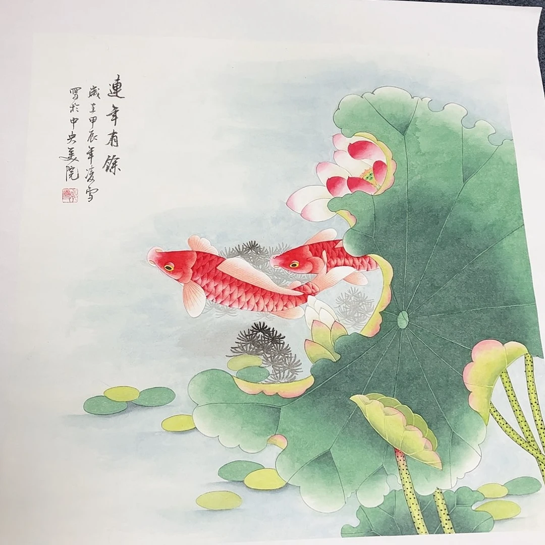 国画宣纸国画纯手绘作品