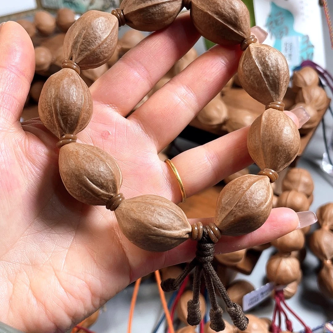 大***少橄榄核手串/手链20/29梅林铁核