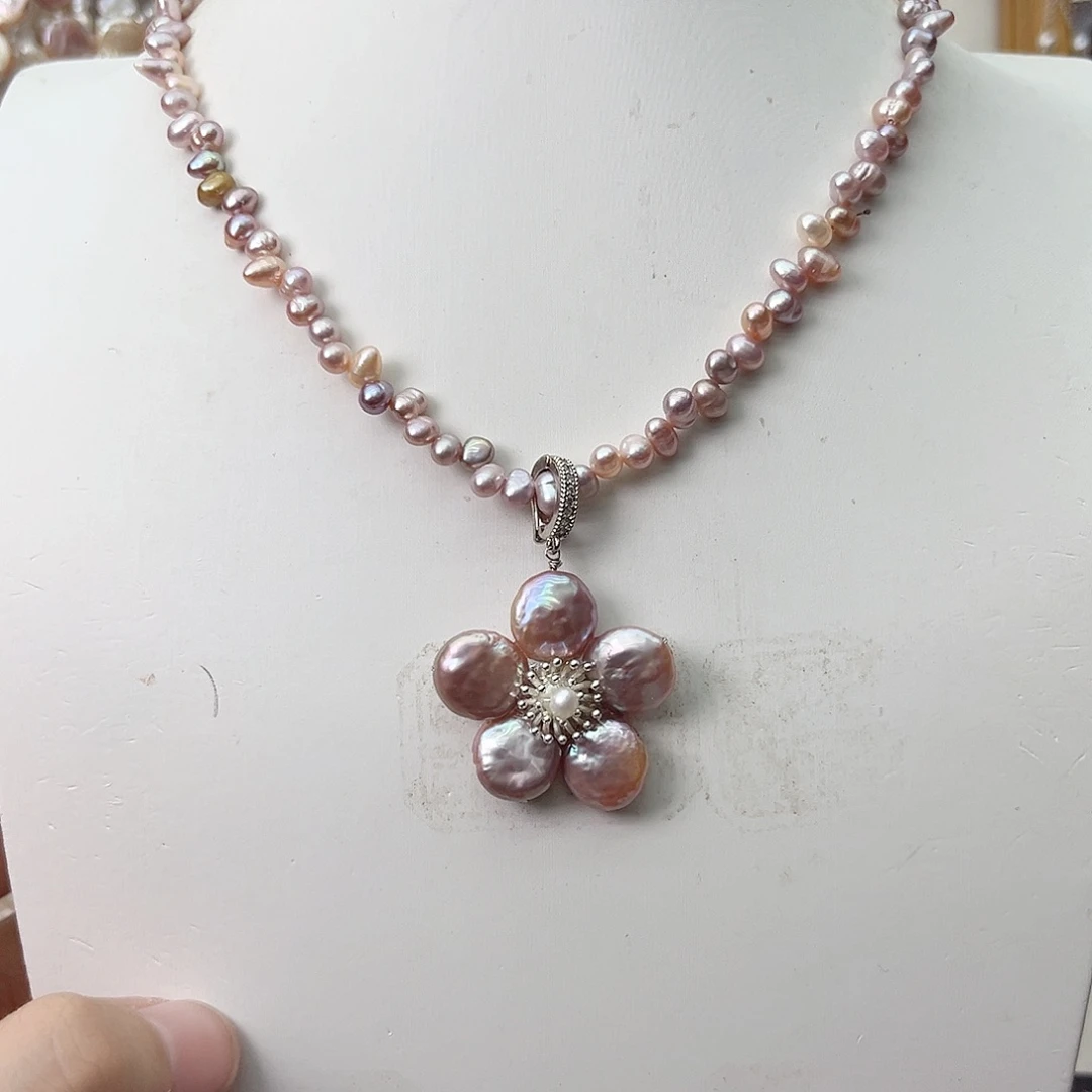 淡水珍珠未镶嵌颈饰