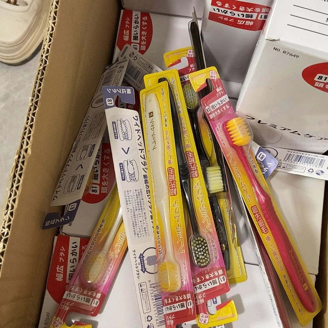 牙刷12支看图片喜欢就拍