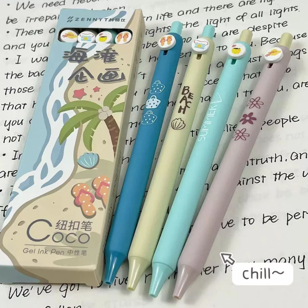 【直播161】ZS027O 海滩企画纽扣笔