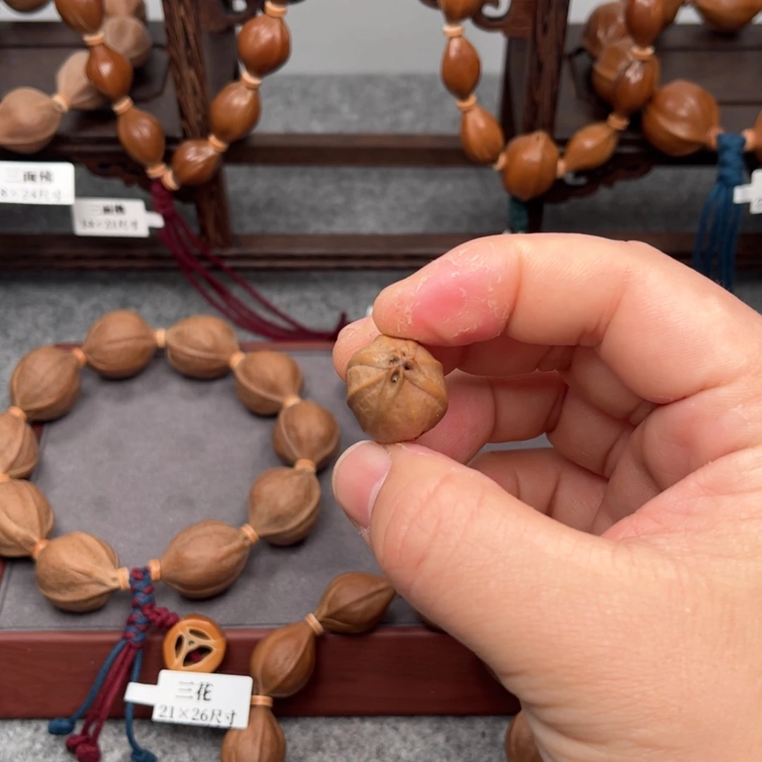 橄榄核手串/手链_****_四花