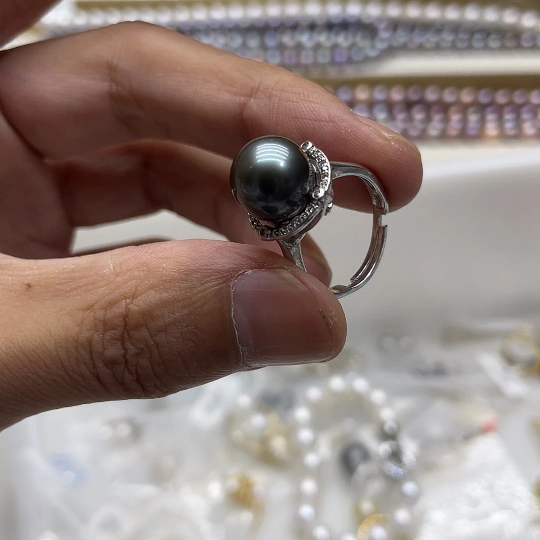 海水珍珠未镶嵌戒指