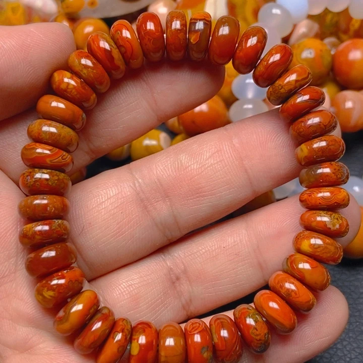 念***恩玛瑙/玉髓未镶嵌手串