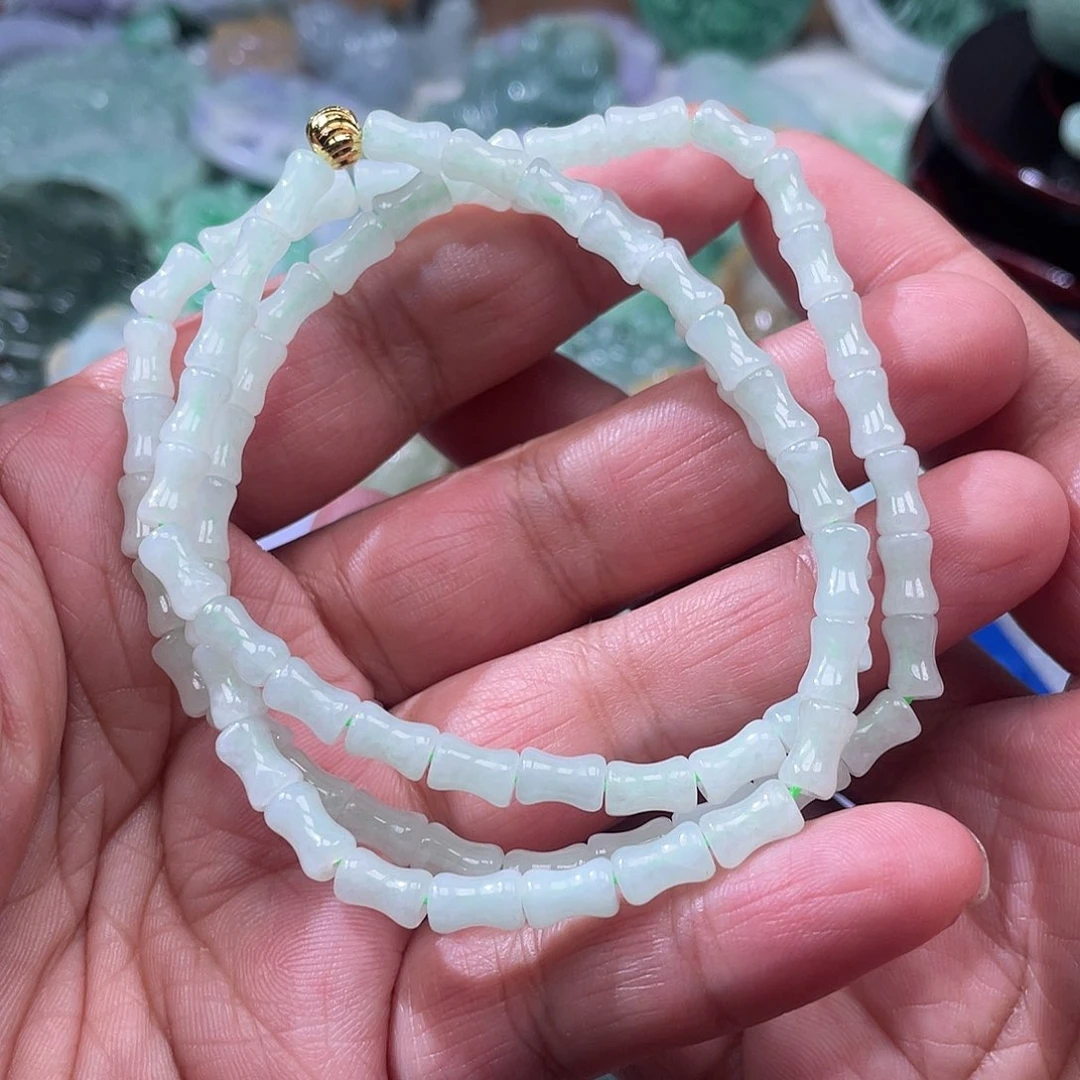 翡翠未镶嵌颈饰翡玉缘翡翠