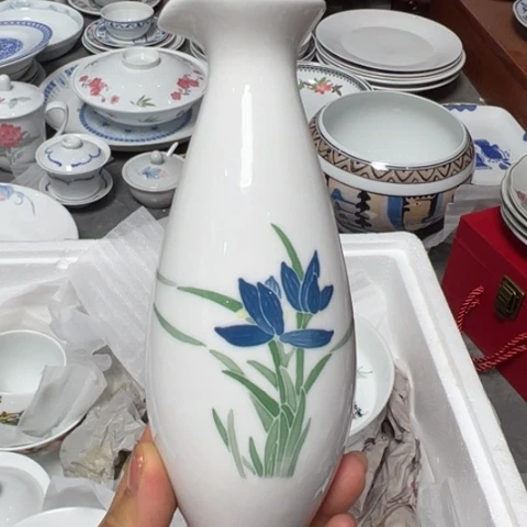 醴陵高温瓷手绘分酒器