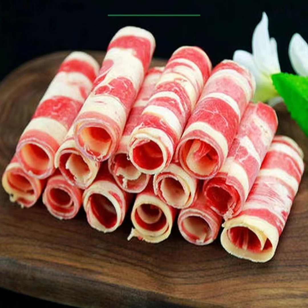 【肥牛卷】原切牛肉卷谷饲双层肉质奶香味十足火锅食材
