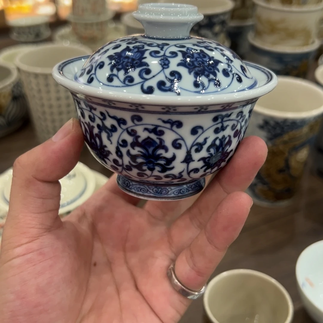 杯景德镇手绘陶瓷