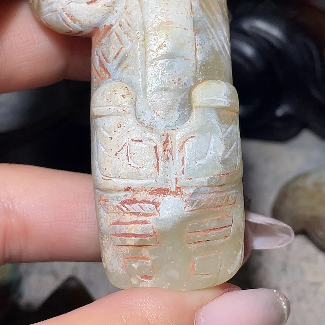 李***壮和田玉（糖玉）未镶嵌挂件
