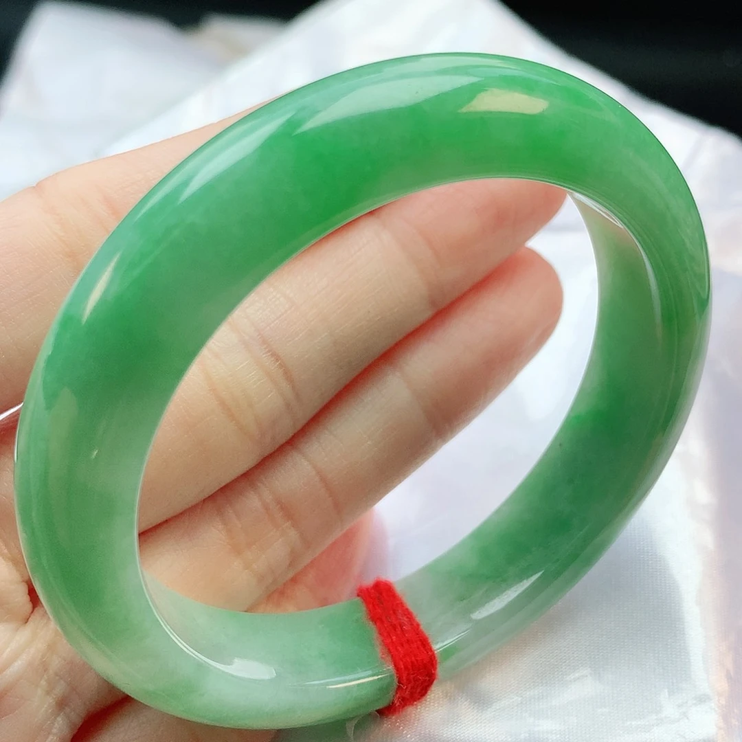 未镶嵌手镯翡翠54圈口882265