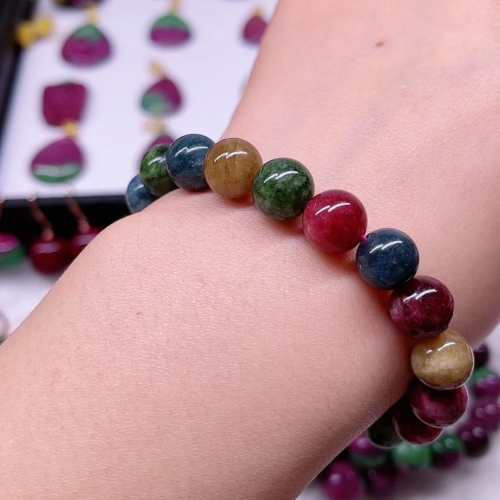 红宝石糖果碧手串未镶嵌