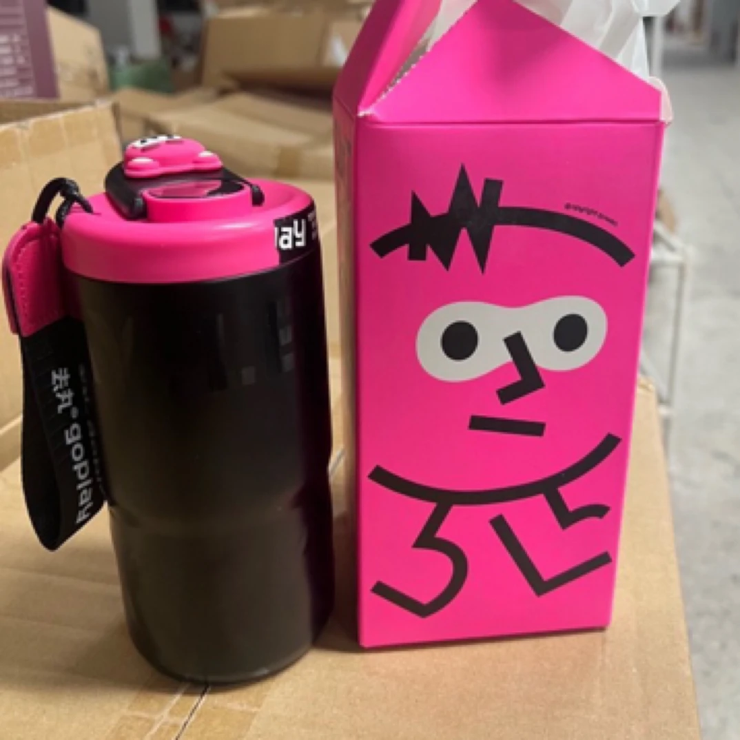 QW-温显460ml316不锈钢保温杯黑色