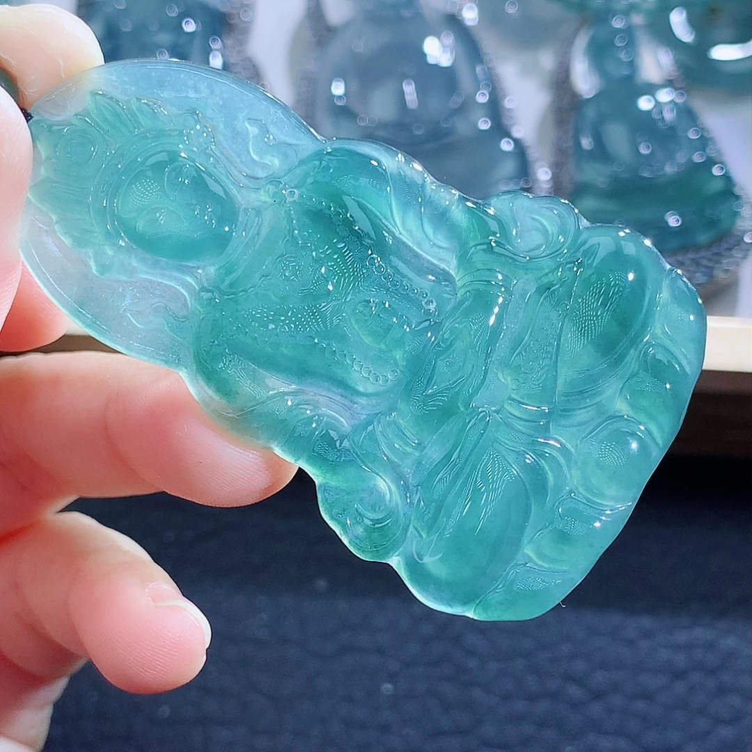 未镶嵌挂件翡翠翡翠