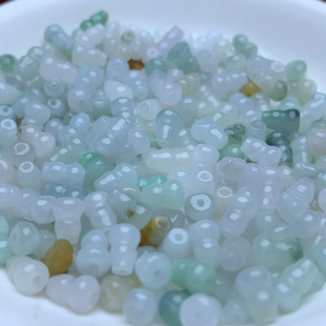 【闪购商品】翡翠手链未镶嵌卡5乘7.4冰葫芦50个