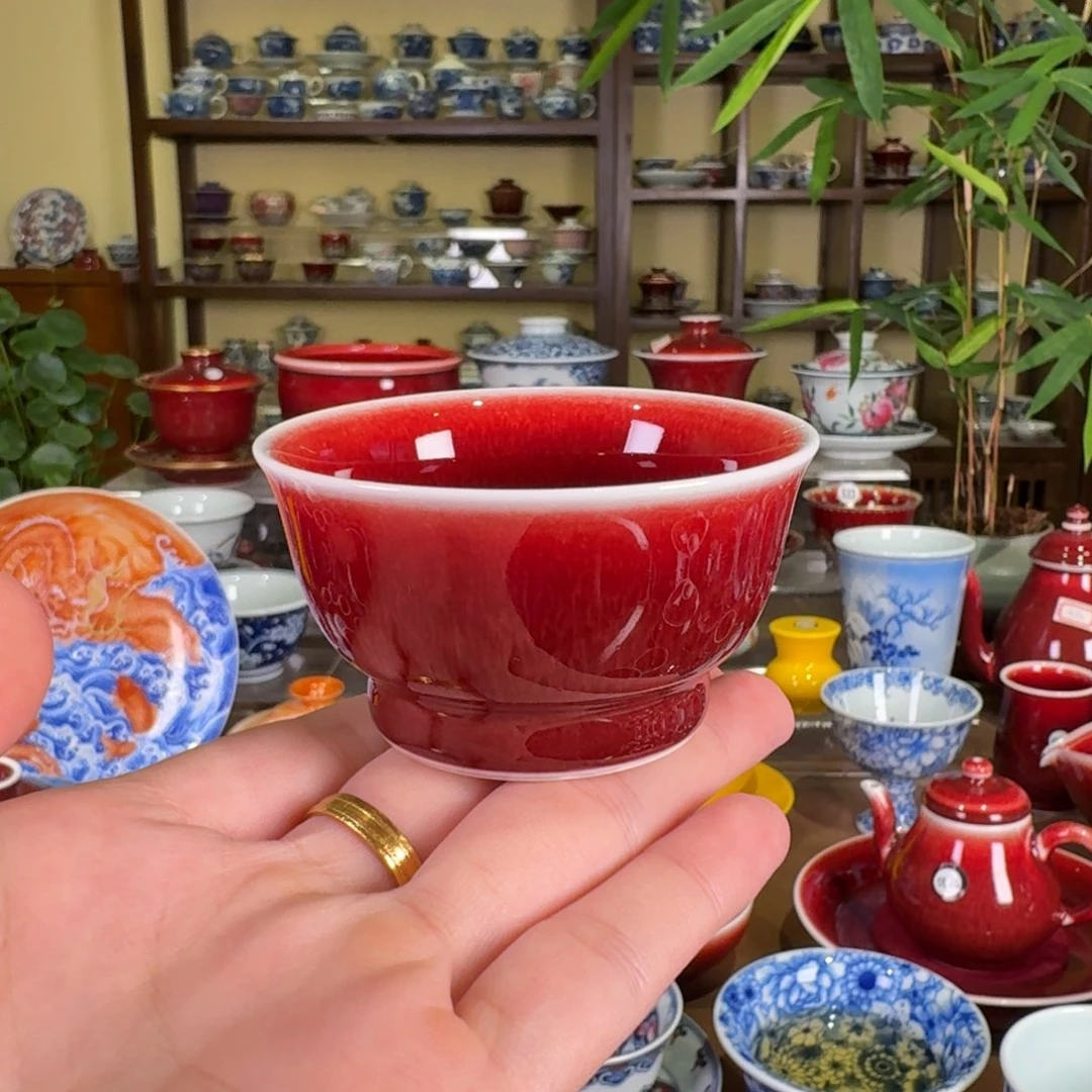 清欢雅玩原矿郎红福利小神话杯