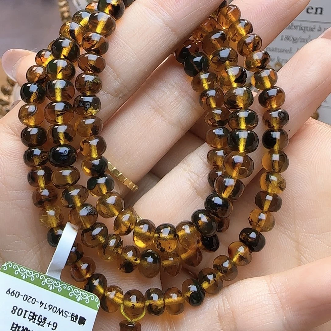 裸石琥珀未镶嵌6+