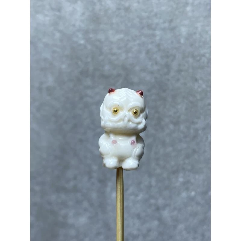 ps0055驼骨雕刻阿呆配饰12*20