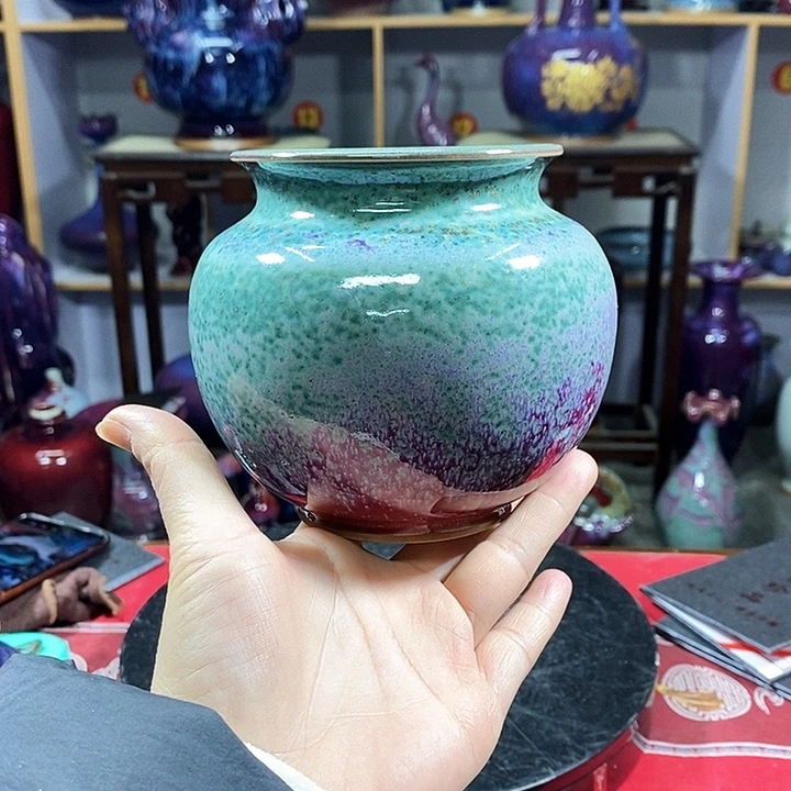 瓶中国神垕精品钧瓷