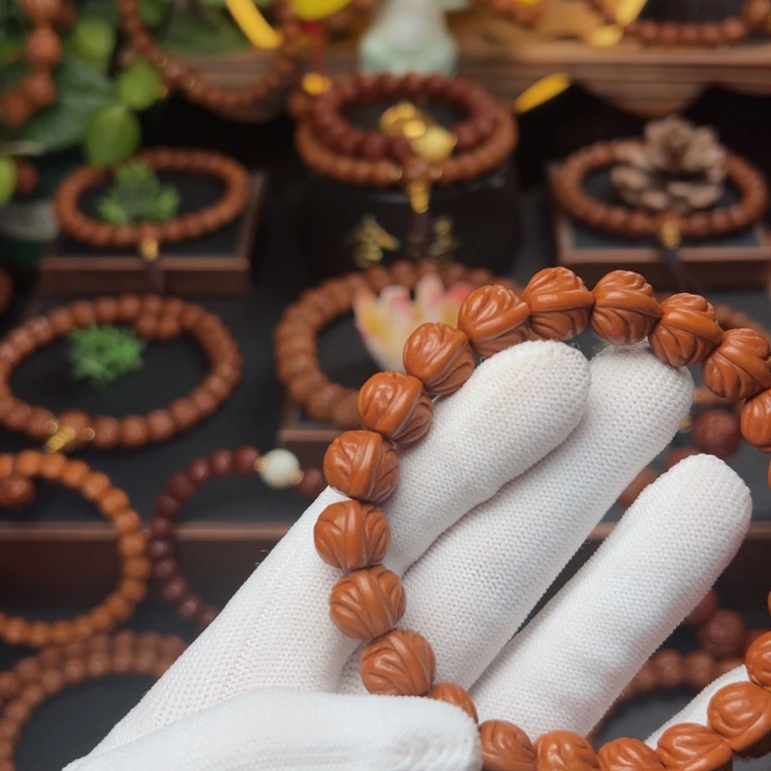 吊坠桃核?**✨1.2新品双脊龙手串