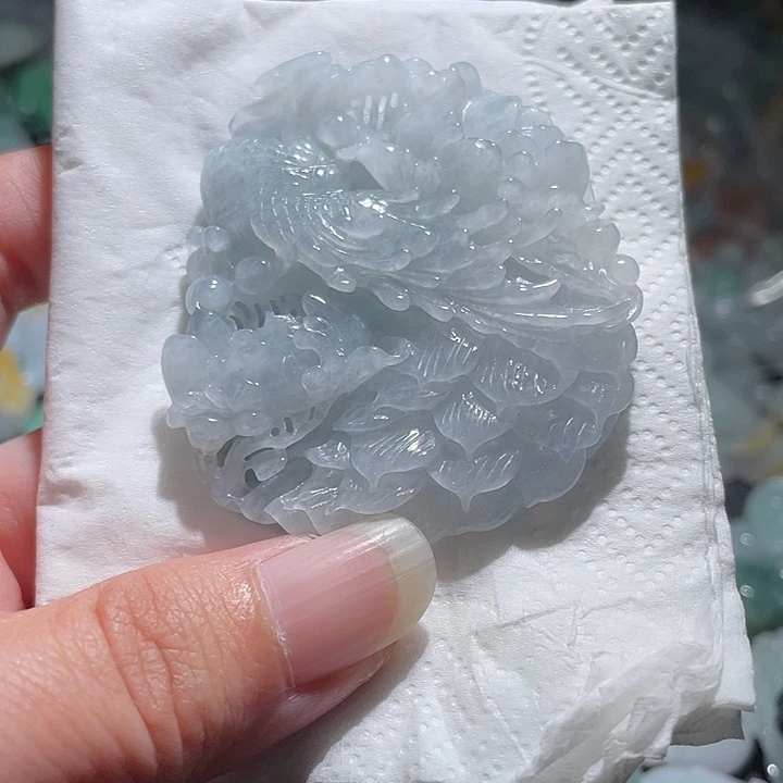 颈饰未镶嵌翡翠天