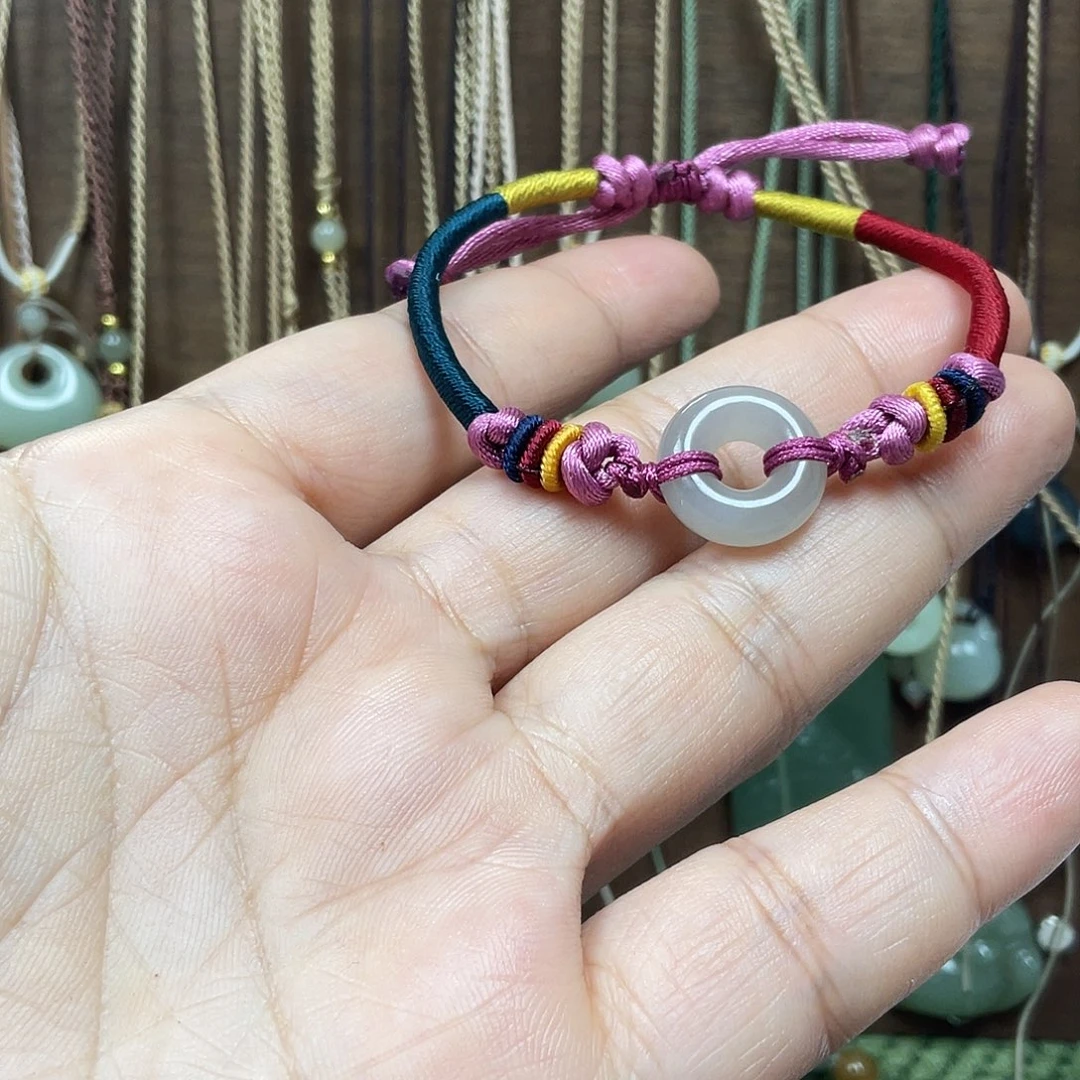 和田玉未镶嵌手绳