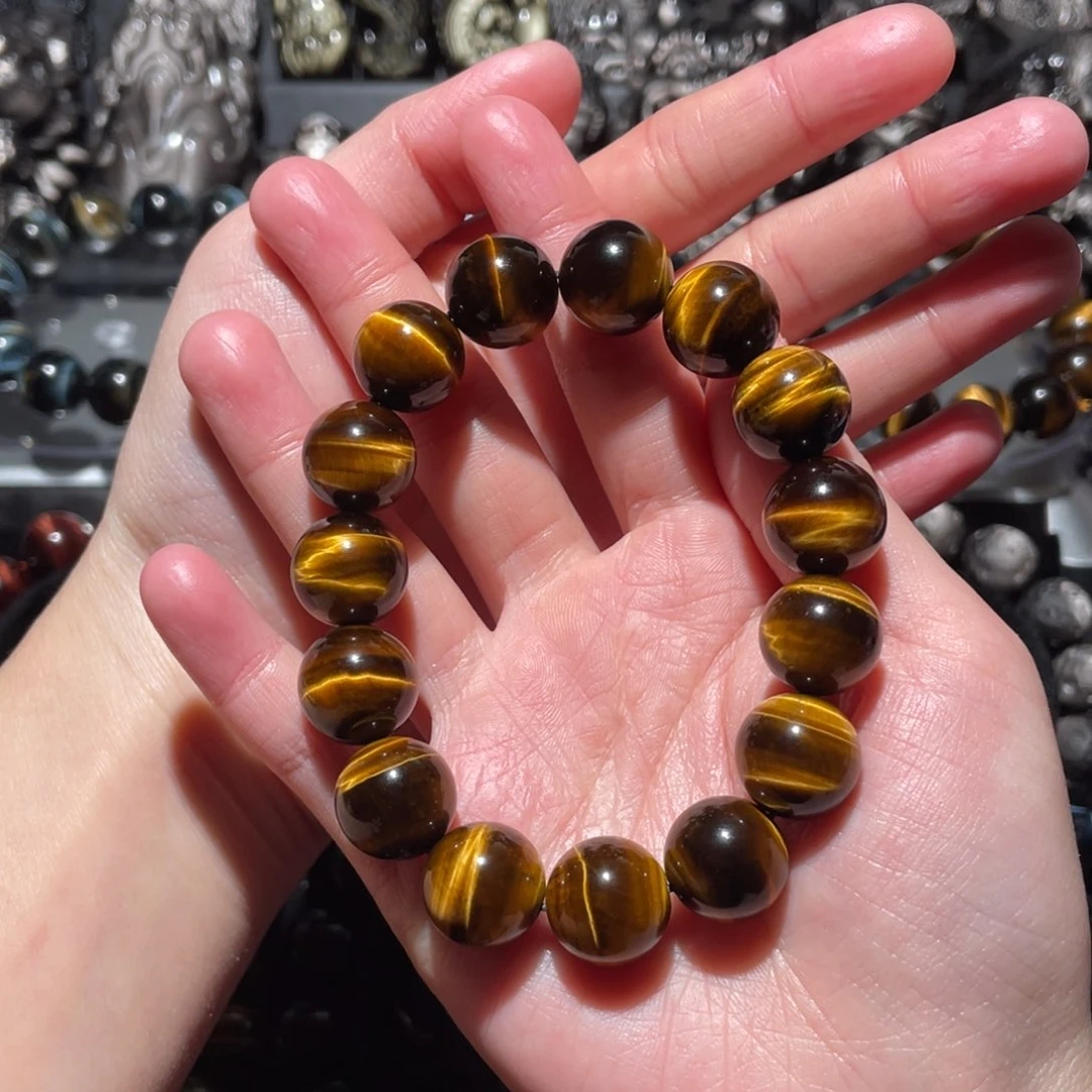 木变石（虎睛石）手串未镶嵌酒*人