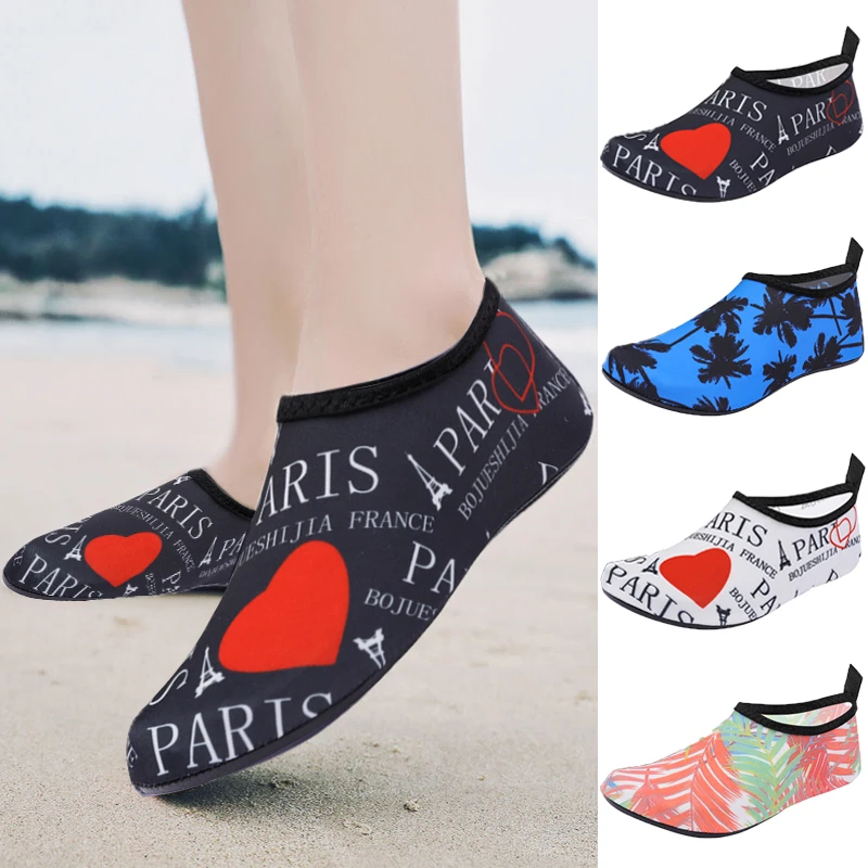 沙滩鞋男女潜水浮潜袜儿童涉水溯溪游泳鞋软鞋防滑防割赤足贴肤鞋