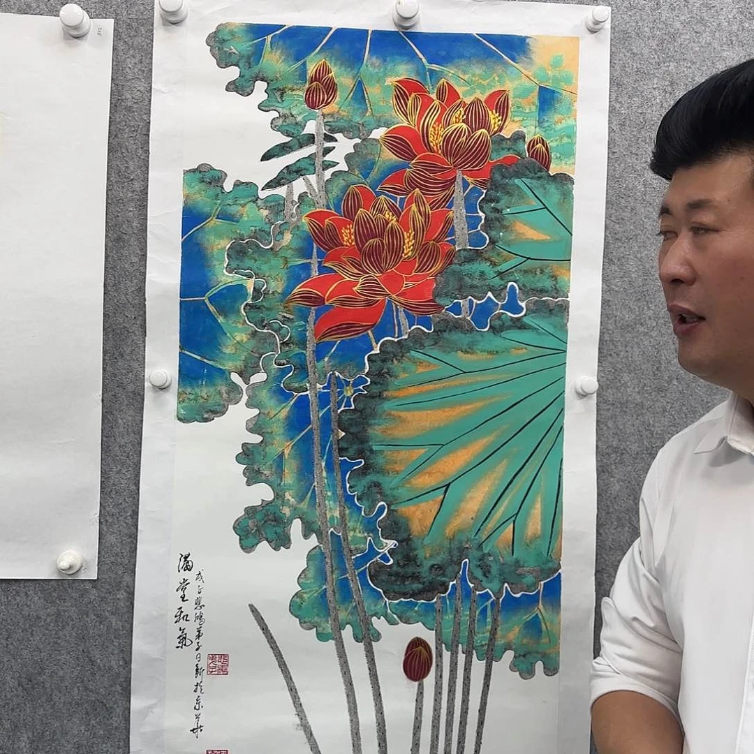 书法作品多次参加