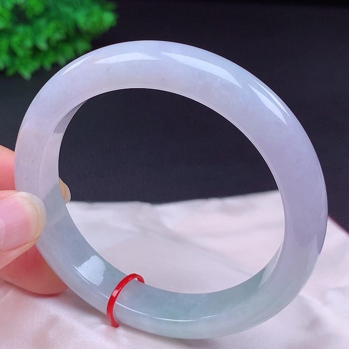 翡翠未镶嵌手镯62圈口431001