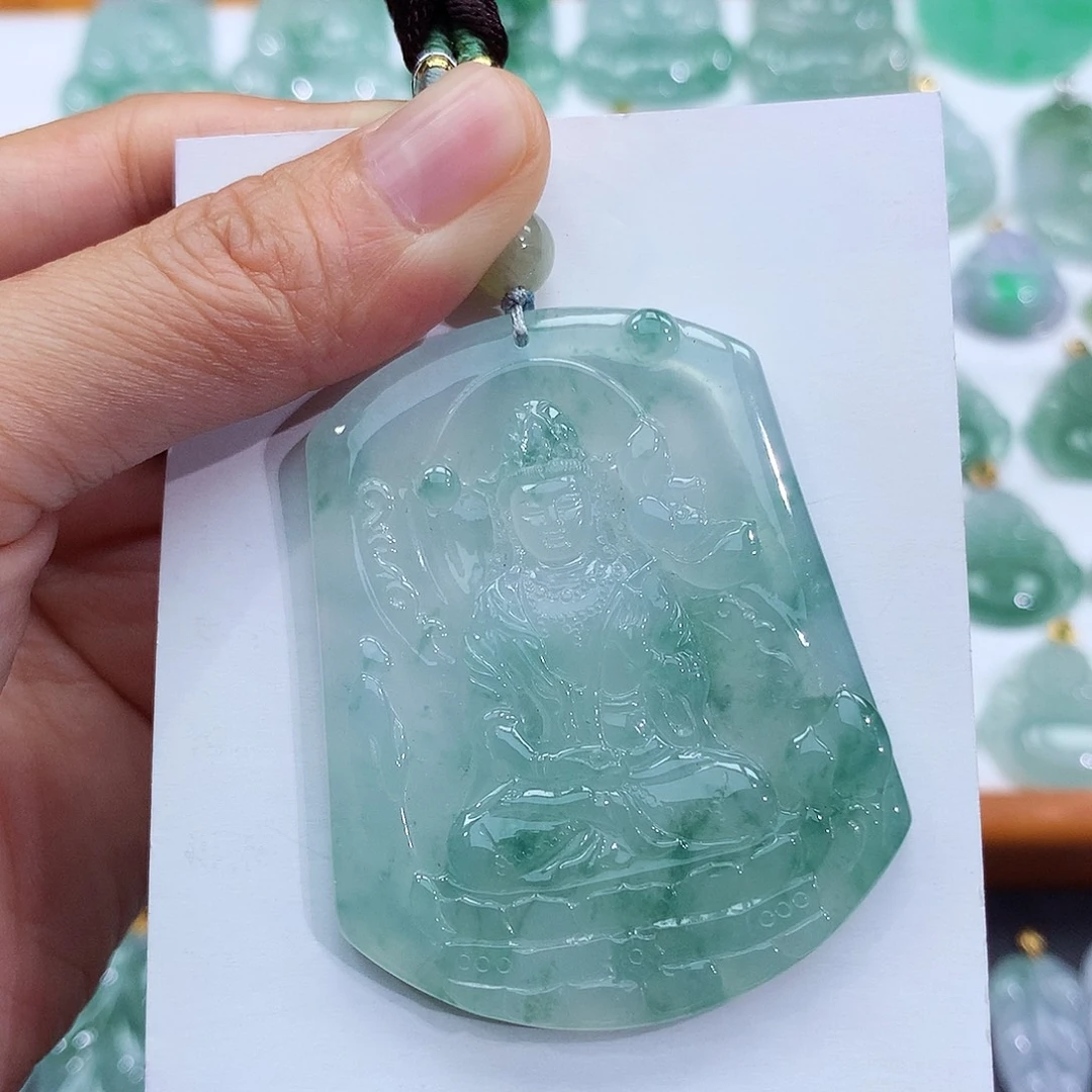 翡翠未镶嵌颈饰翡翠吊坠