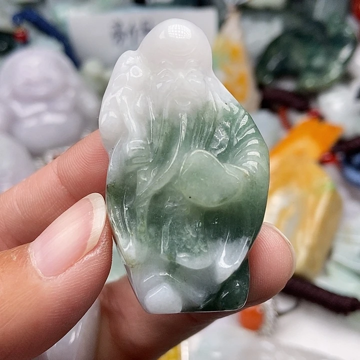 未镶嵌挂件翡翠翡翠