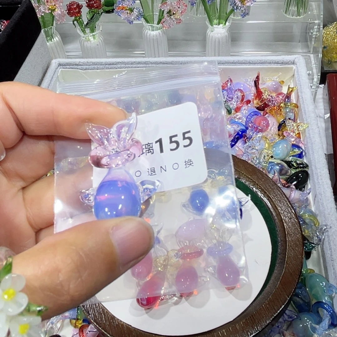 花***眠颈饰玻璃155鲸鱼一个