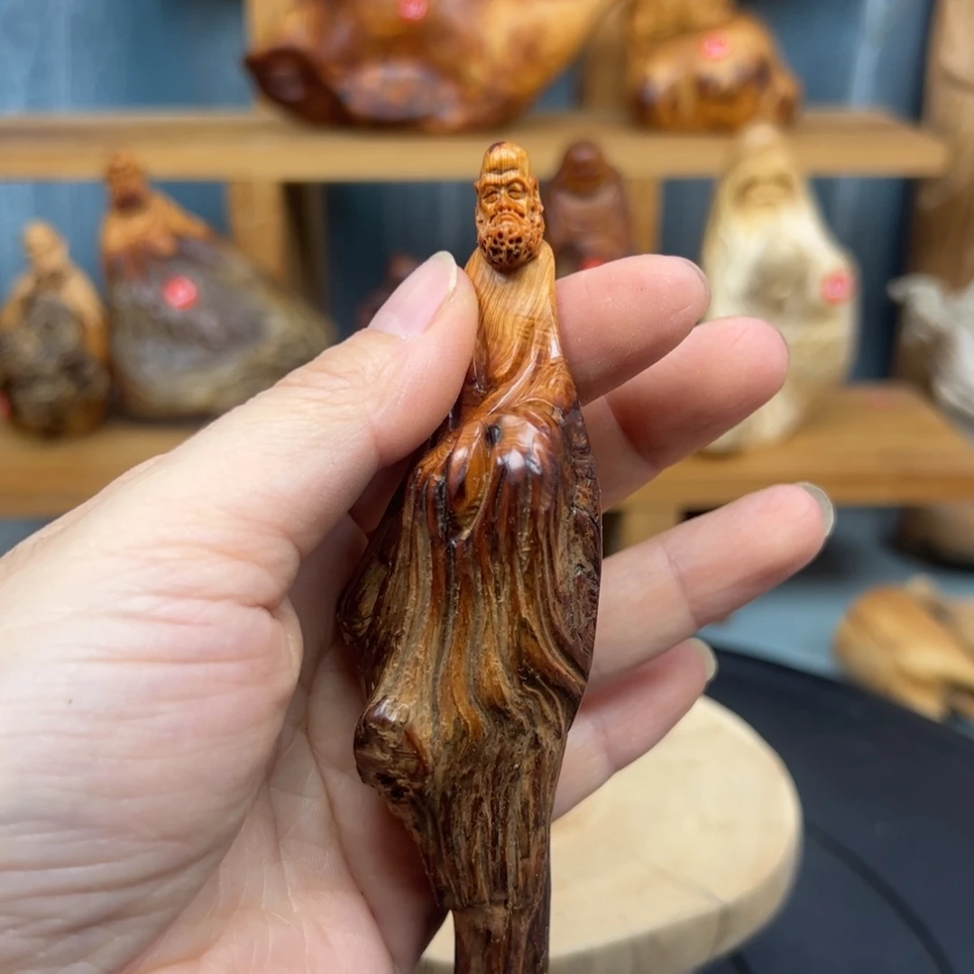 木过*崖柏木摆件手把件