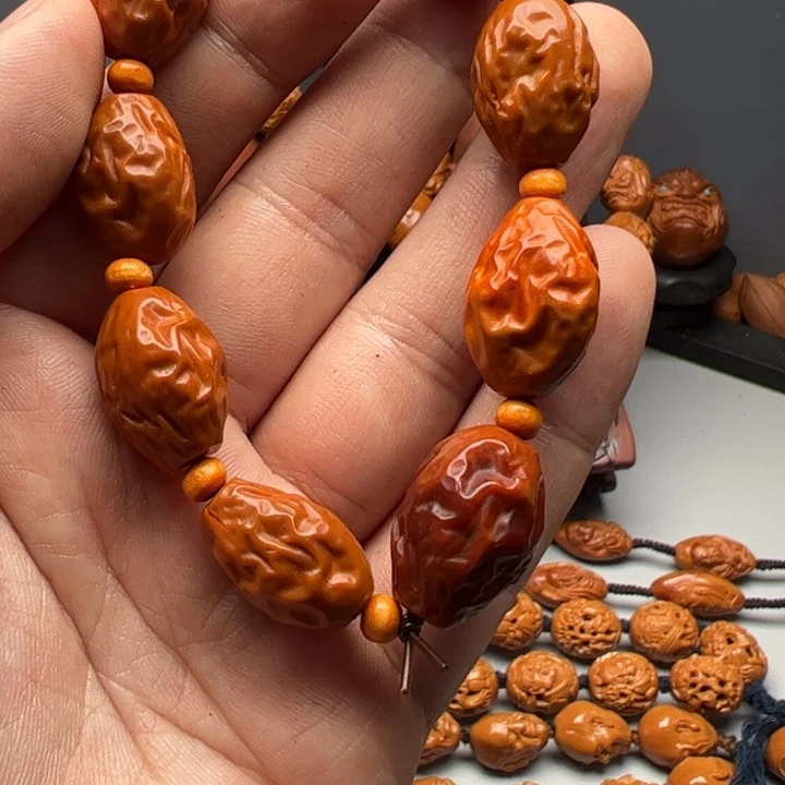 芽****橄榄核手串/手链你好喜欢