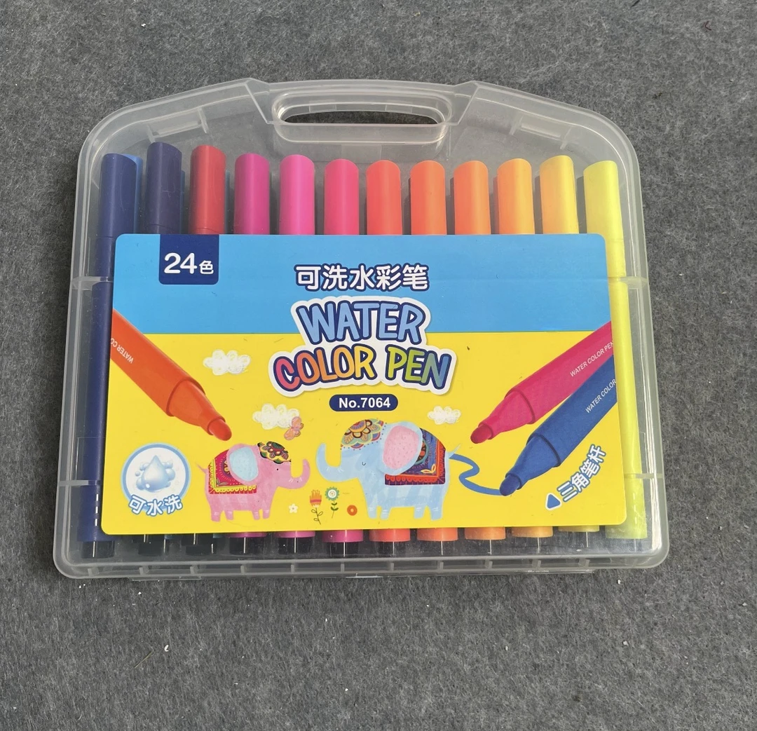 F79 盒装24色儿童水彩笔
