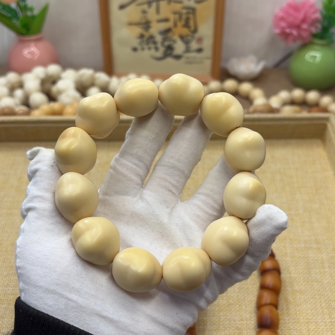 菩提根/象牙果吊坠牙果瑕疵干磨290