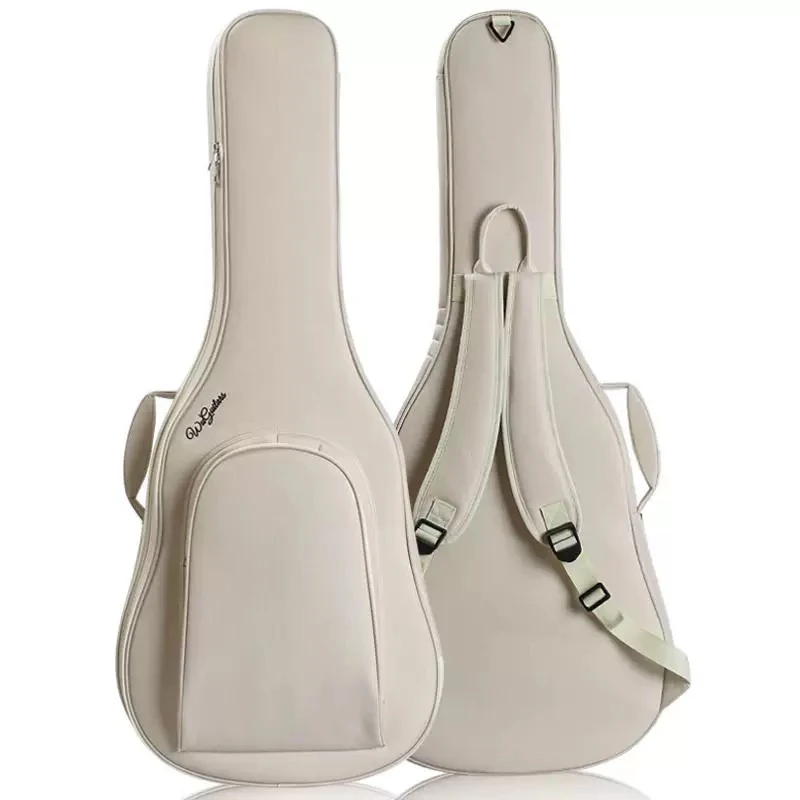 加厚木电吉他包双肩古典39寸琴包40寸41寸防水防震民谣吉他琴套袋