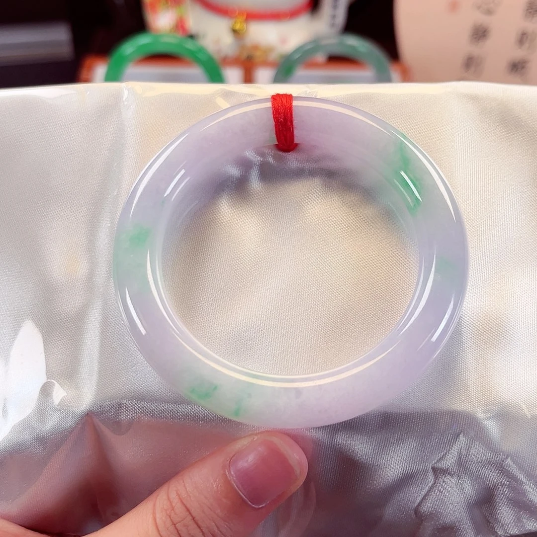 翡翠未镶嵌手镯（圆镯）5号链接