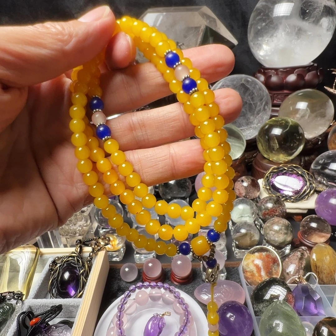 仿水晶非金属手串项链
